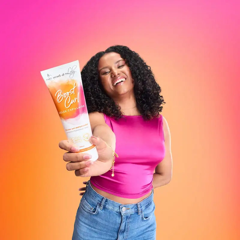Gelée Capillaire Boost Curl Hydratante Soin pour cheveux bouclés, frisés