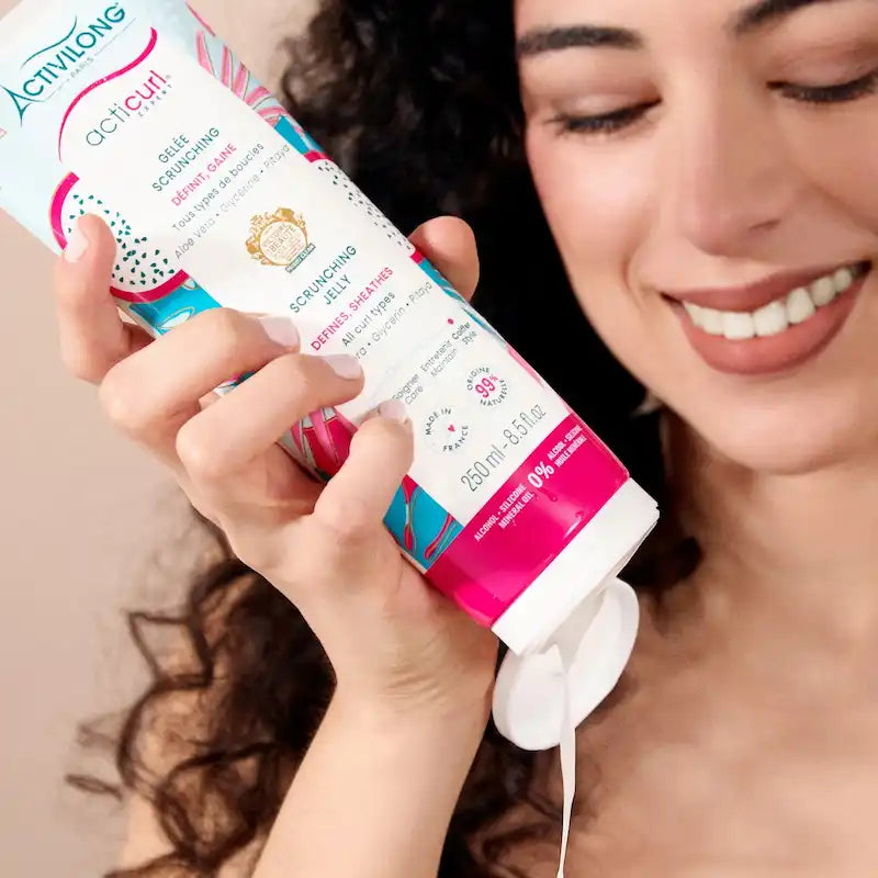 Gelée capillaire à l'Aloe Vera, Glycérine et Pitaya Acticurl Activilong Expert 99% d'ingrédients d'origine naturelle