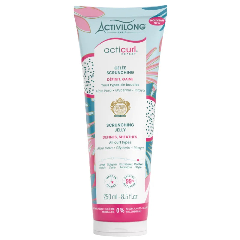Activilong Acticurl Gelée capillaire Scrunching Définit et Gaine les boucles Tube 250ml
