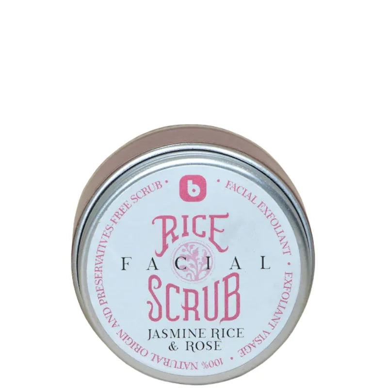 Gommage Visage au Riz Jasmin & Pétales de Rose - Bodia