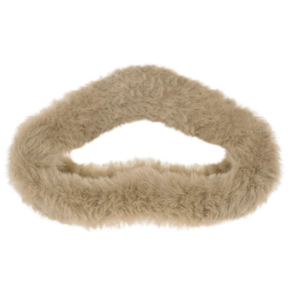 Grande pince en fourrure maintien confortable pour cheveux longs, accessoire doux comme une peluche