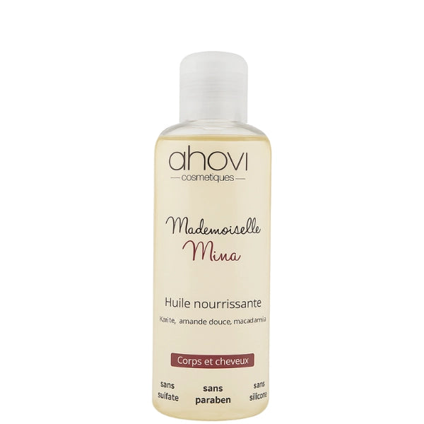 Ahovi Cosmétiques Huile Hydratante Corps et Cheveux Enfant Karité Amande Douce - Mademoiselle Mina