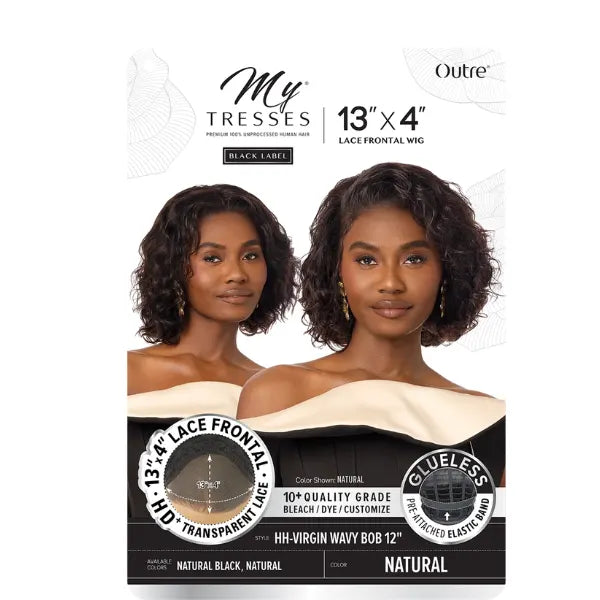 Perruque natural hair HH-VIRGIN WAVY BOB Outre Hair
