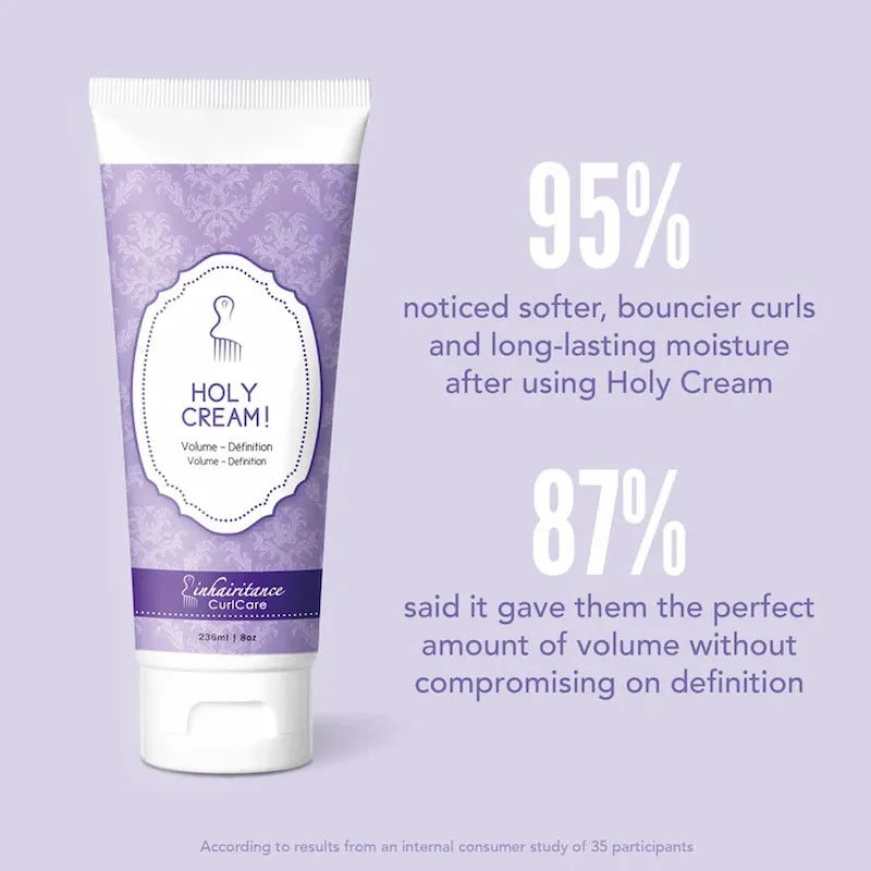 Holy Cream Inhairitance crème définition de boucles souples avec un volume naturel