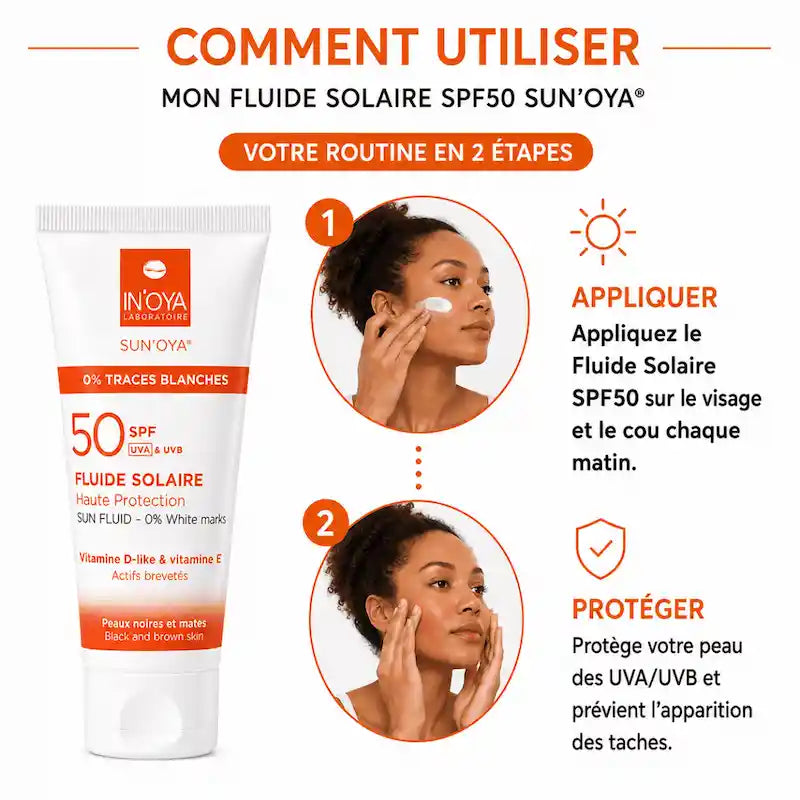 Mon Fluide Solaire SUN’OYA® SPF50 - IN'OYA
