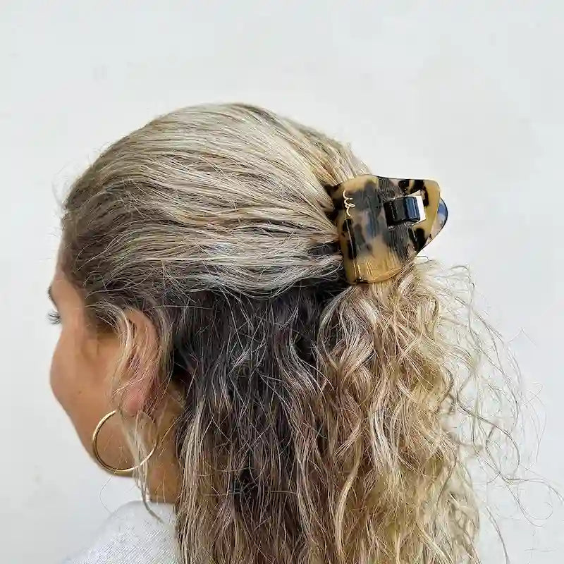 Pince cheveux léopard Sans métal Invisibobble