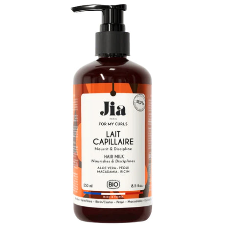 Lait Hydratant Cheveux Bouclés, Frisés, Crépus Jia Paris 250ml