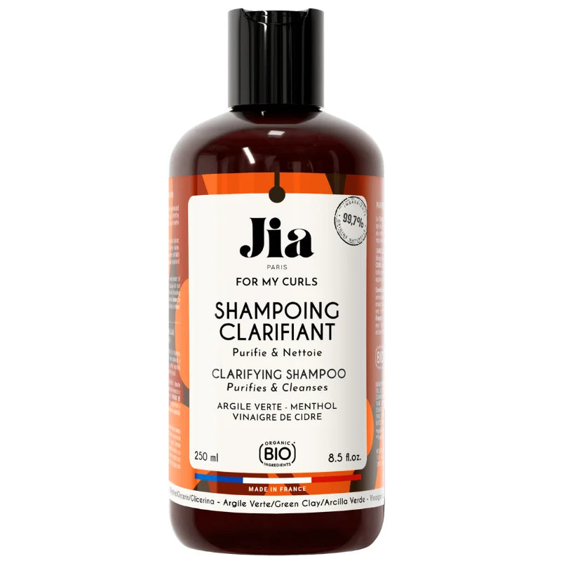 Shampoing Clarifiant Nettoyant et Purifiant Jia Paris pour Homme et Femme
