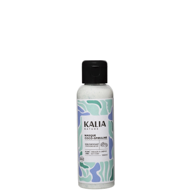 Cadeau Kalia Nature Masque Coco Spiruline 100 ml - soin protéiné et fortifiant - format voyage