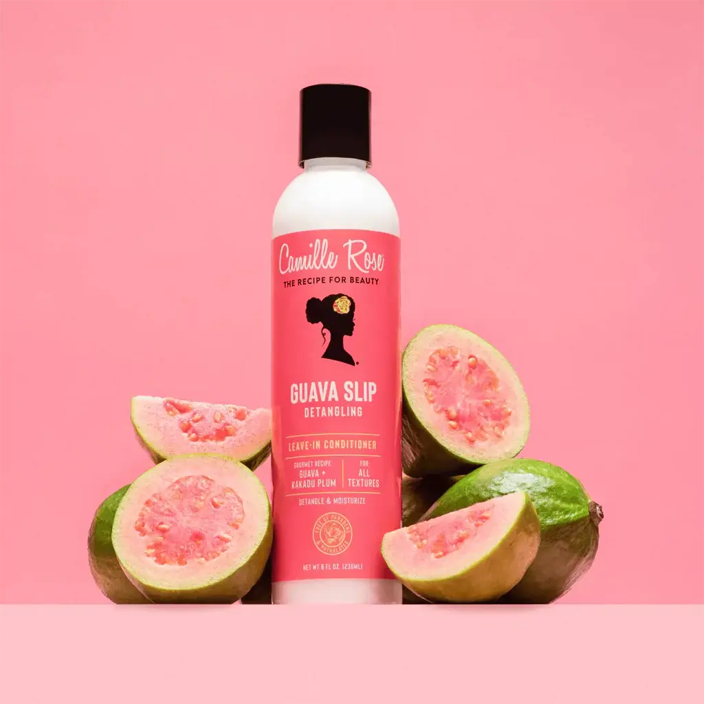 Les bienfaits de la goyave pour les cheveux Leave-in conditioner Guava Slip Camille Rose