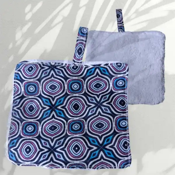 OFFERT Lot de 3 lingettes démaquillante en bambou Fait main en France