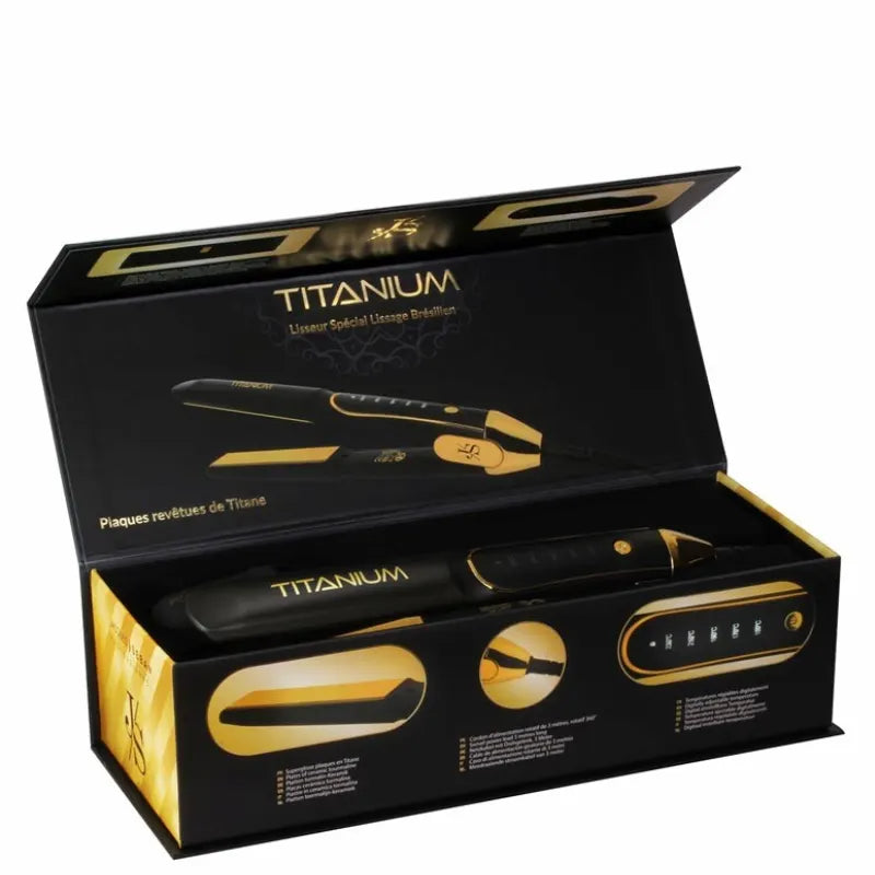 Lisseur boucleur Professionnel TITANIUM - Jacques Seban