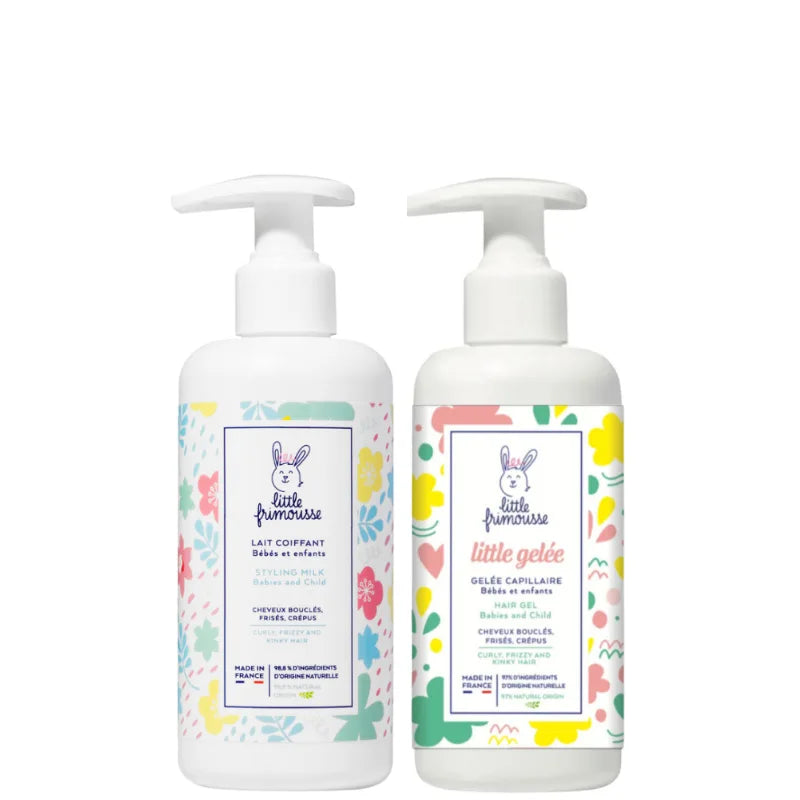 Lait et Gelée coiffants pour définir les boucles des Enfants Bébés dès 3 mois Little Frimousse