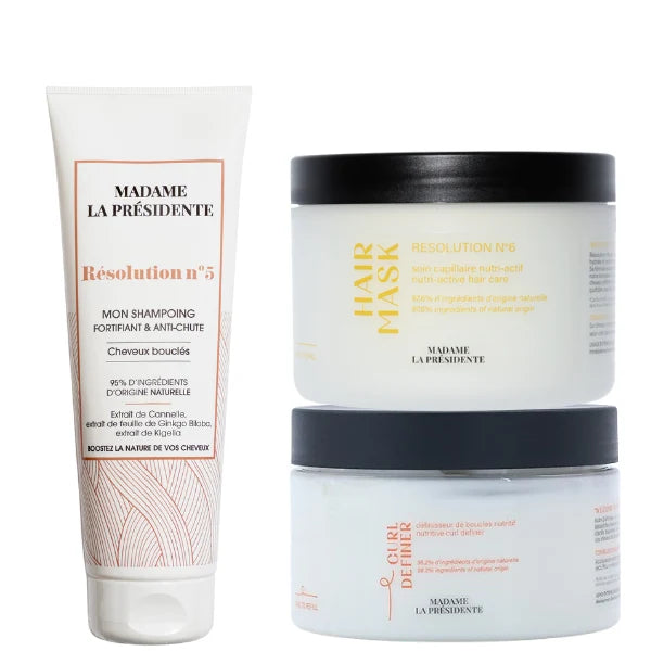 Madame La Presidente Routine Curly Anti Chute Cheveux Bouclés