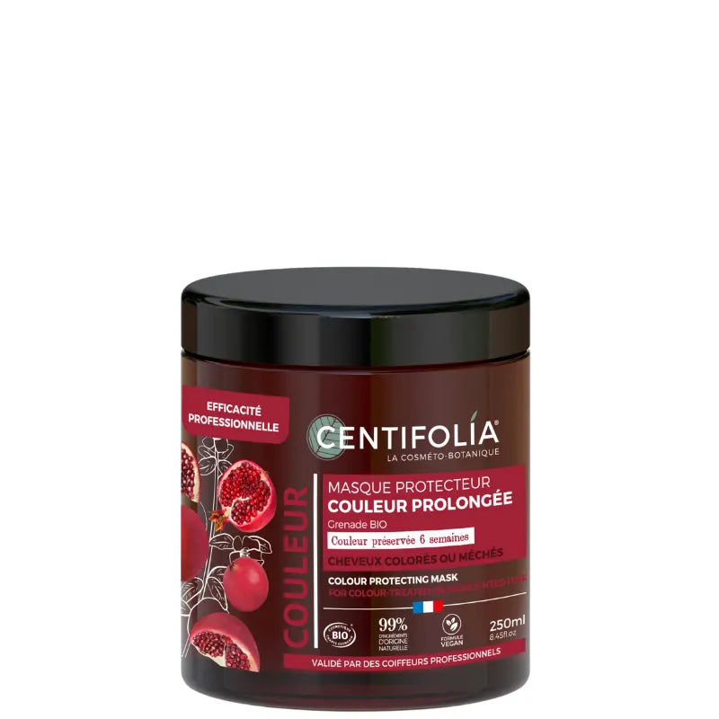 Masque cheveux Centifolia – éclat et protection longue durée après coloration