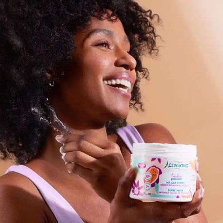 Cheveux réparateur aux acides aminés pour Cheveux crépus ou bouclés Activilong Tendre Passion
