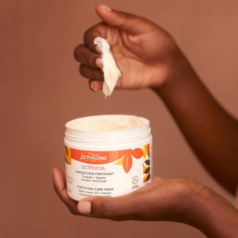 Masque soin Actiforce Activilong pour Cheveux crépus - Carapate et Sapote