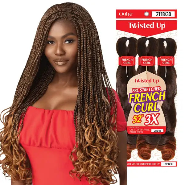Mèches pour braids French Curls X-Pression Outre