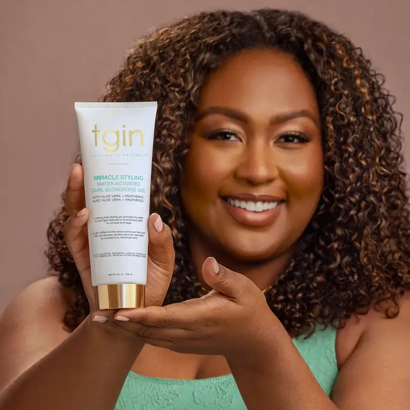 Produit Anti-shrinkage efficace sur cheveux crépus frisés bouclés à base d'Aloe vera et Pathénol (pro-Vitamine B5)