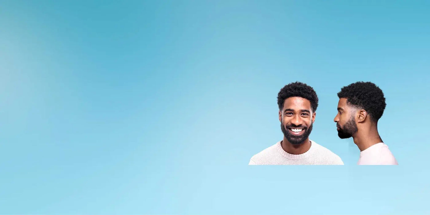 Des soins dédiés aux messieurs à peau noire, mate ou métissée: soins visage, corps, cheveux et produits de grooming pour la barbe sans oublier les durags et éponges à twists.