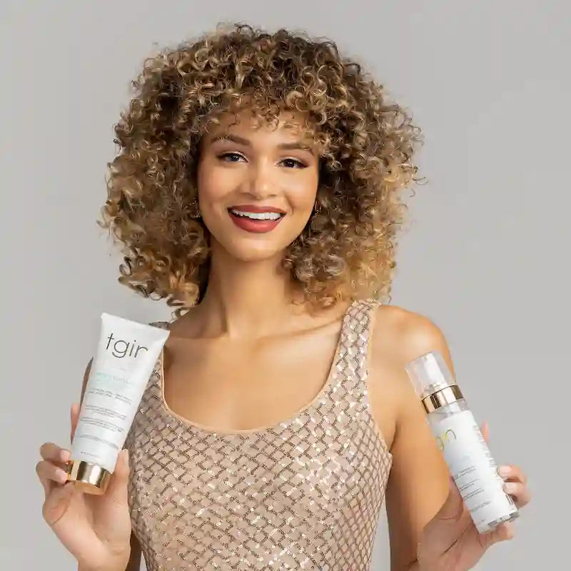 TGIN Miracle Styling Foam Définition et Hydratation Cheveux bouclés Frisés