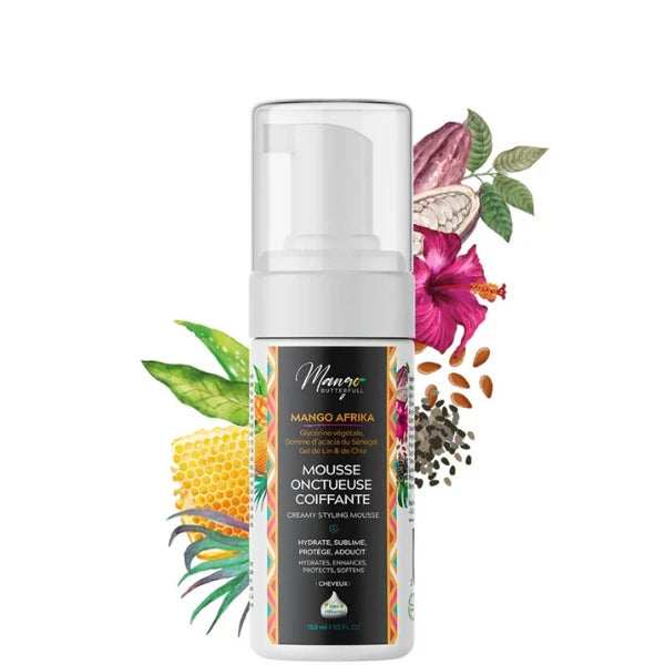 Mousse coiffant 100% naturelle