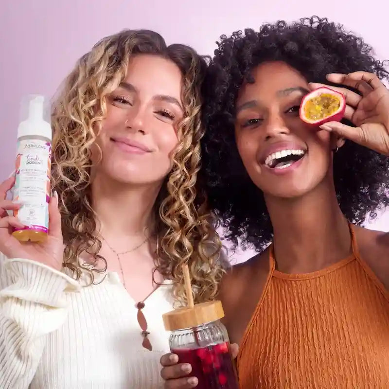 Mousse de Maracuja protéinée Définition les boucles 98% naturelle Activilong Tendre Passion