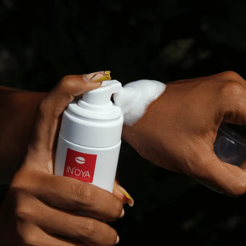Mousse nettoyante Purifiante efficace pour resserrer les pores et limiter l'apparition d'imperfections - In'oya