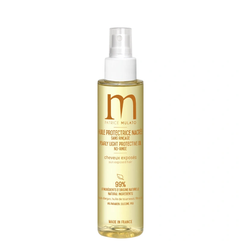 Huile Capillaire Solaire Nacrée Protectrice UV - Mulato