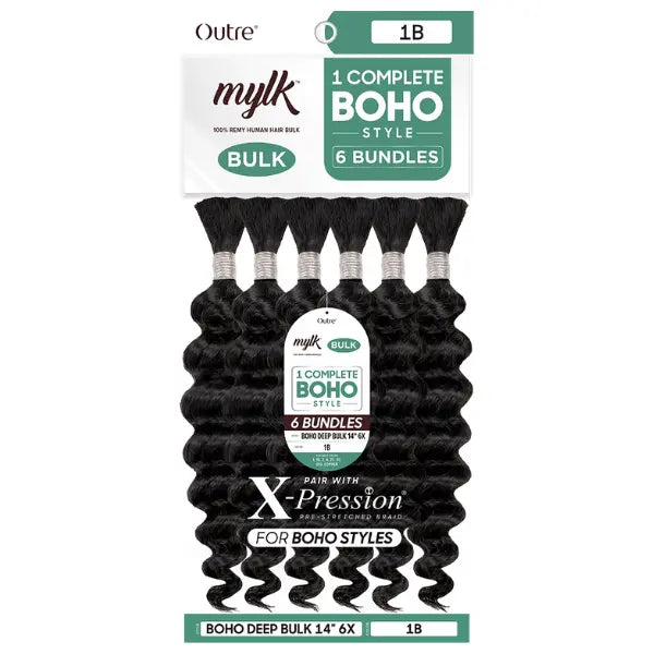 Mèches pour tresses Boho Deep Bulk X6 - Outré