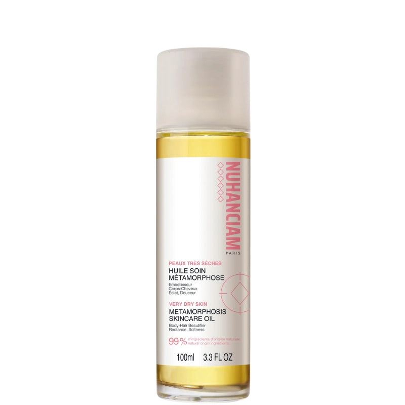 Nuhanciam Huile Soin Métamorphose Embellisseur Multifonctions Corps, Visage et Cheveux