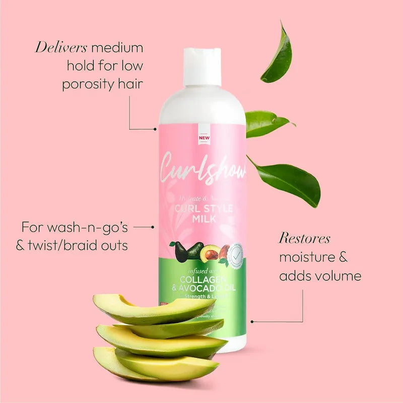 Lait Coiffant Hydratant et Nourrissant pour Boucles - ORS Curlshow