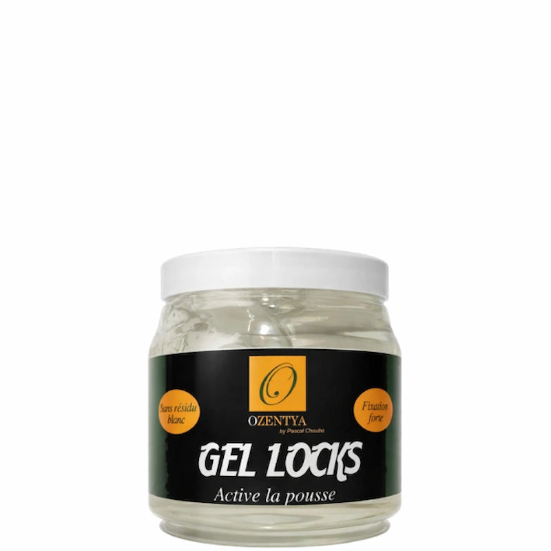 Le Gel Locks Ozentya entretient des locks saines, limite la casse, garde les racines propres et hydratées, et accompagne la pousse dans la durée.