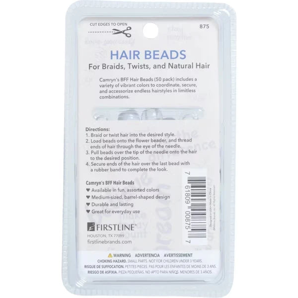 Vanilles ou tresses avec perles en bout : pour une finition originale