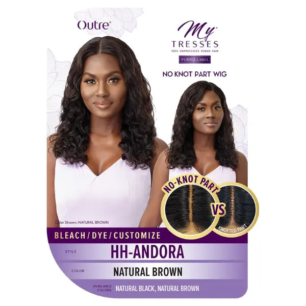 Perruque Curly Cheveux Naturels Andora - Outré