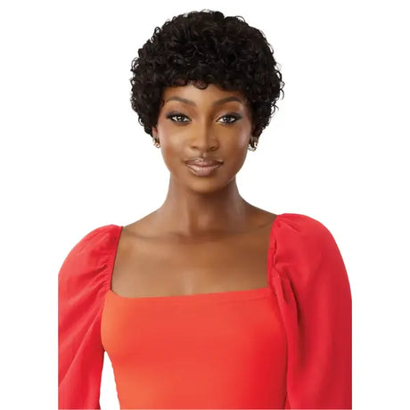Perruque Bernice en cheveux human hair curly et courte Outré Fab & Fly