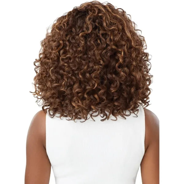 Perruque Demi-Tête Curly Bob Amika - Outré