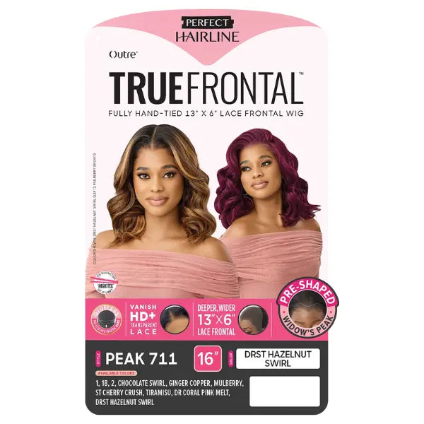 Perruque Wavy Bob HD+ Lace 13X6 Peak 711 - Outré
