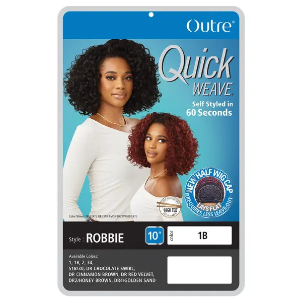 Perruque Curly Quick Weave Robbie - Outré