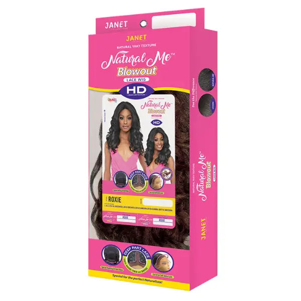 perruque longue ondulées Deep Part Swiss Lace Roxie de Janet Collection