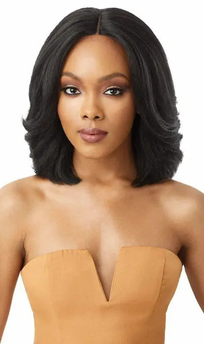 Neesha 206 Perruque Lace Front Wig Outré Noir (1B)