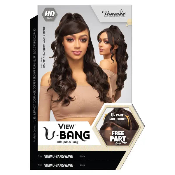 Perruque Lace HD Body Wave Vanessa View U Bang Wave
