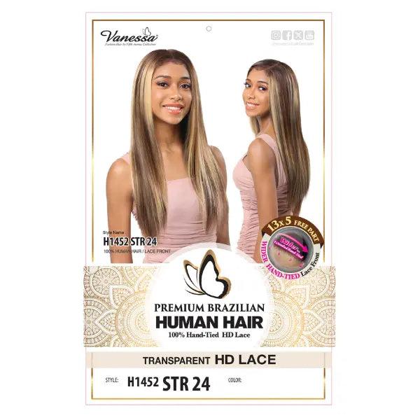 Perruque lace HD cheveux hulains blonde Vanessa Hair STR 24