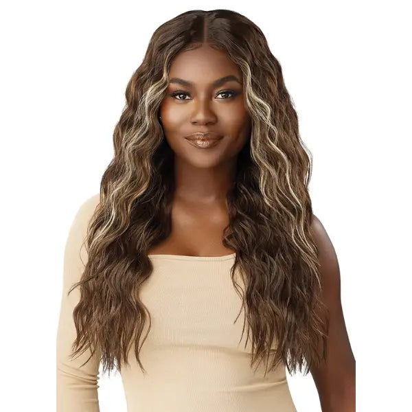Perruque Lace HD Loose Wave Chocolat Melted Hairline Outre Shakira