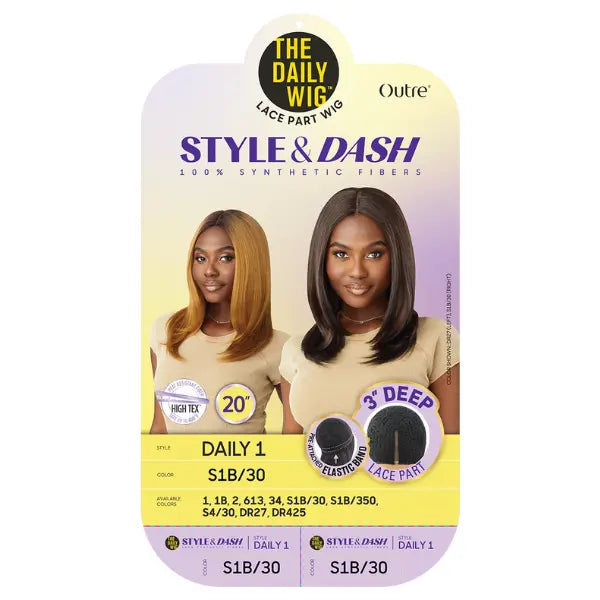 Perruque Lace Part Straight Daily 1 - Outré