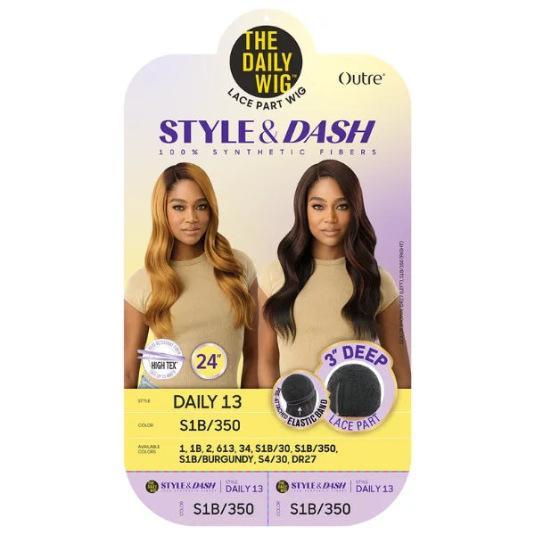 Perruque Lace Part Wavy Daily 13 - Outré