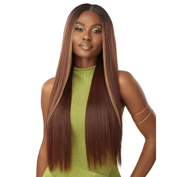 Perruque Lace Closure Pre-cut 6X5 Sleek Yaki 30" - Outré