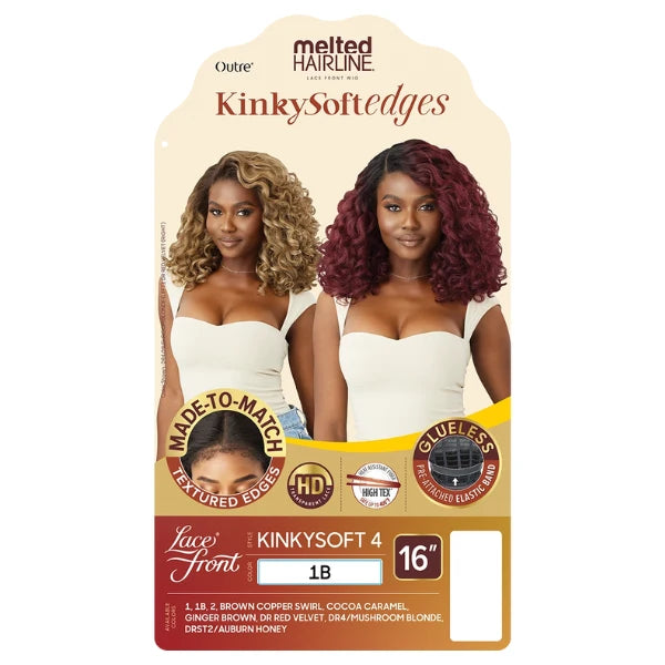 Perruque yaki curly HD Lace afro baby hair Outré kinkysoft 4