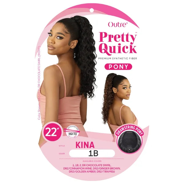 Postiche Ponytail Beach Curl Kina - Outré