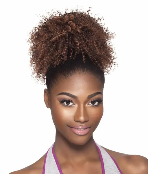 Postiche Synthétique Afro Puff Kinky 4A OUTRE Collection Big Beautiful Hair   